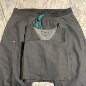 Figs scrub set - Graphite